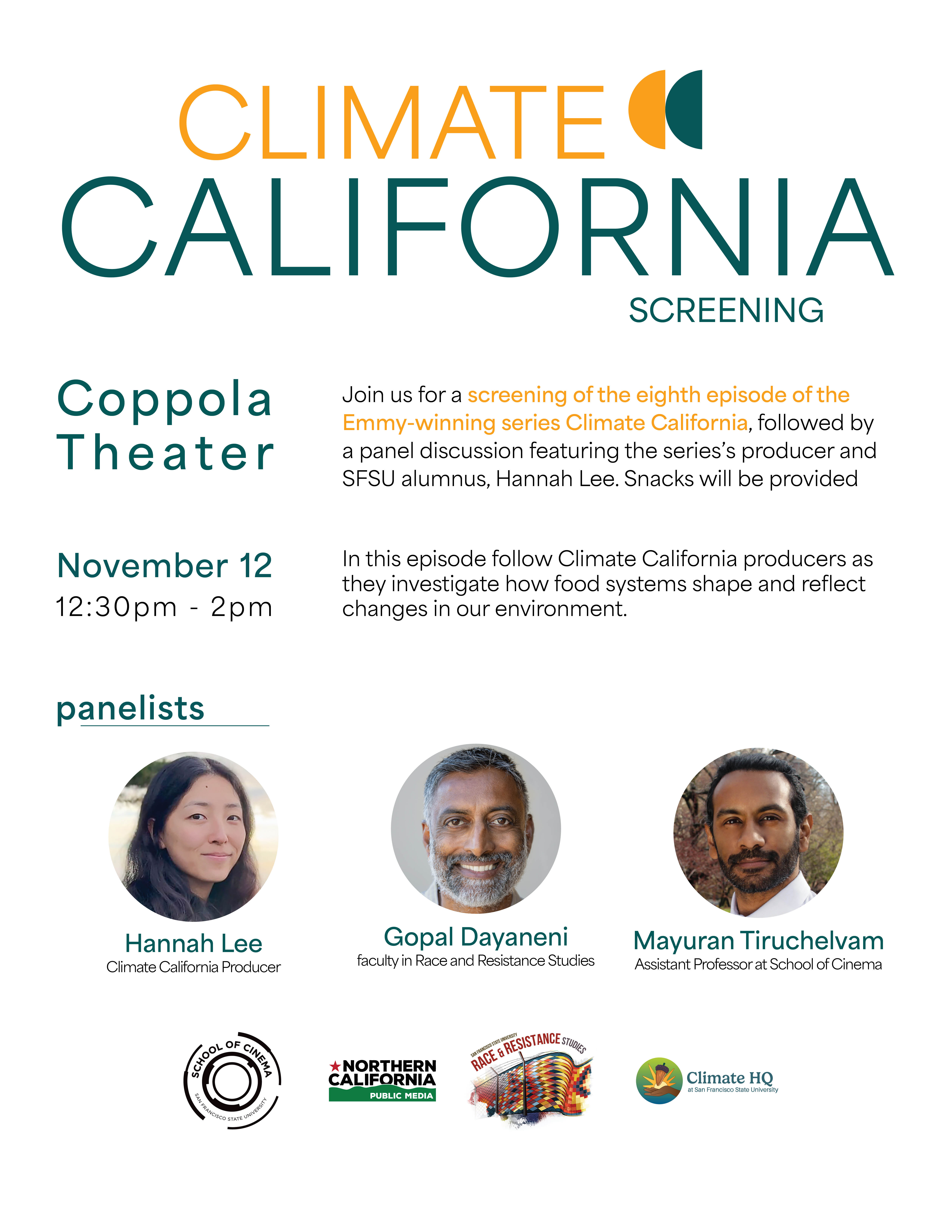 climate california screening