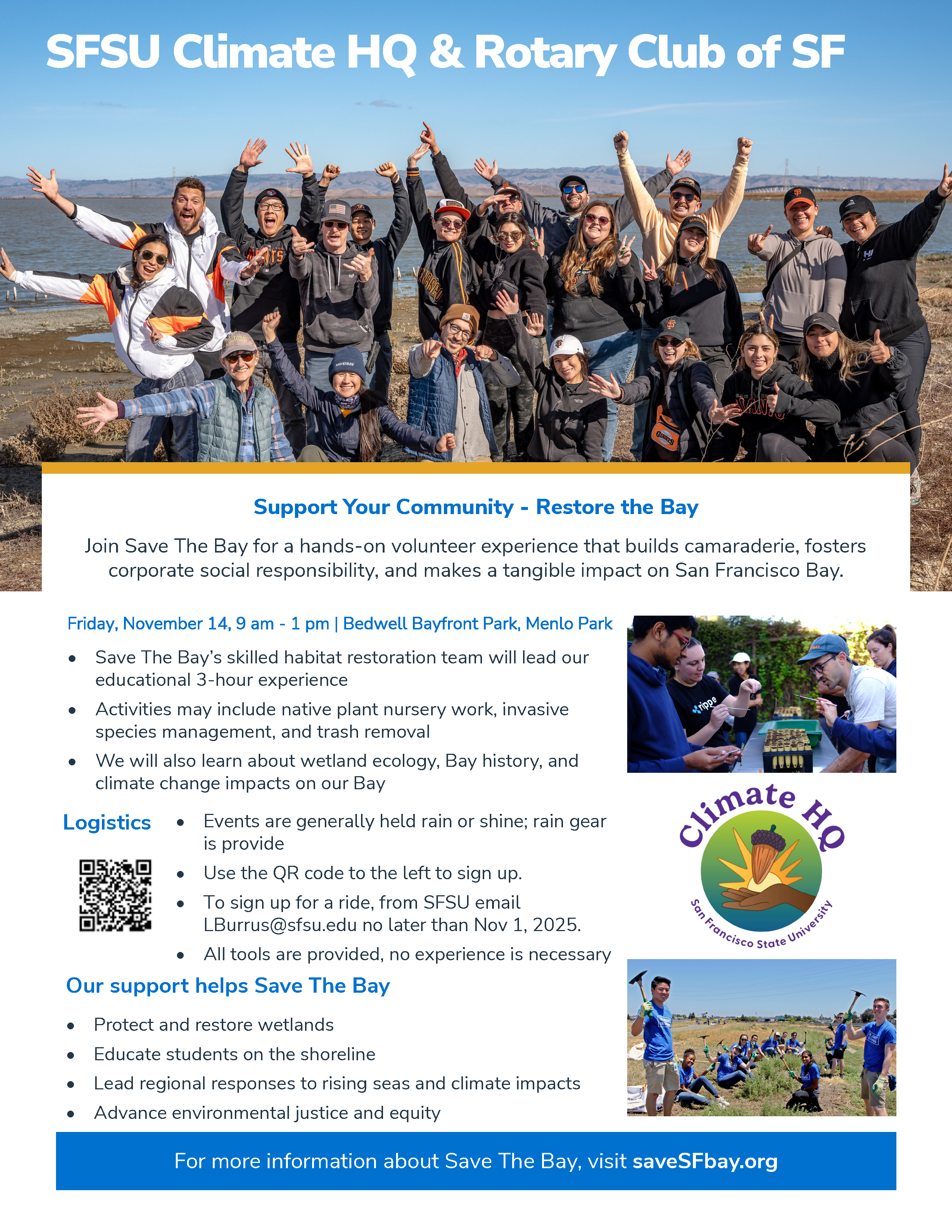 save the bay flyer