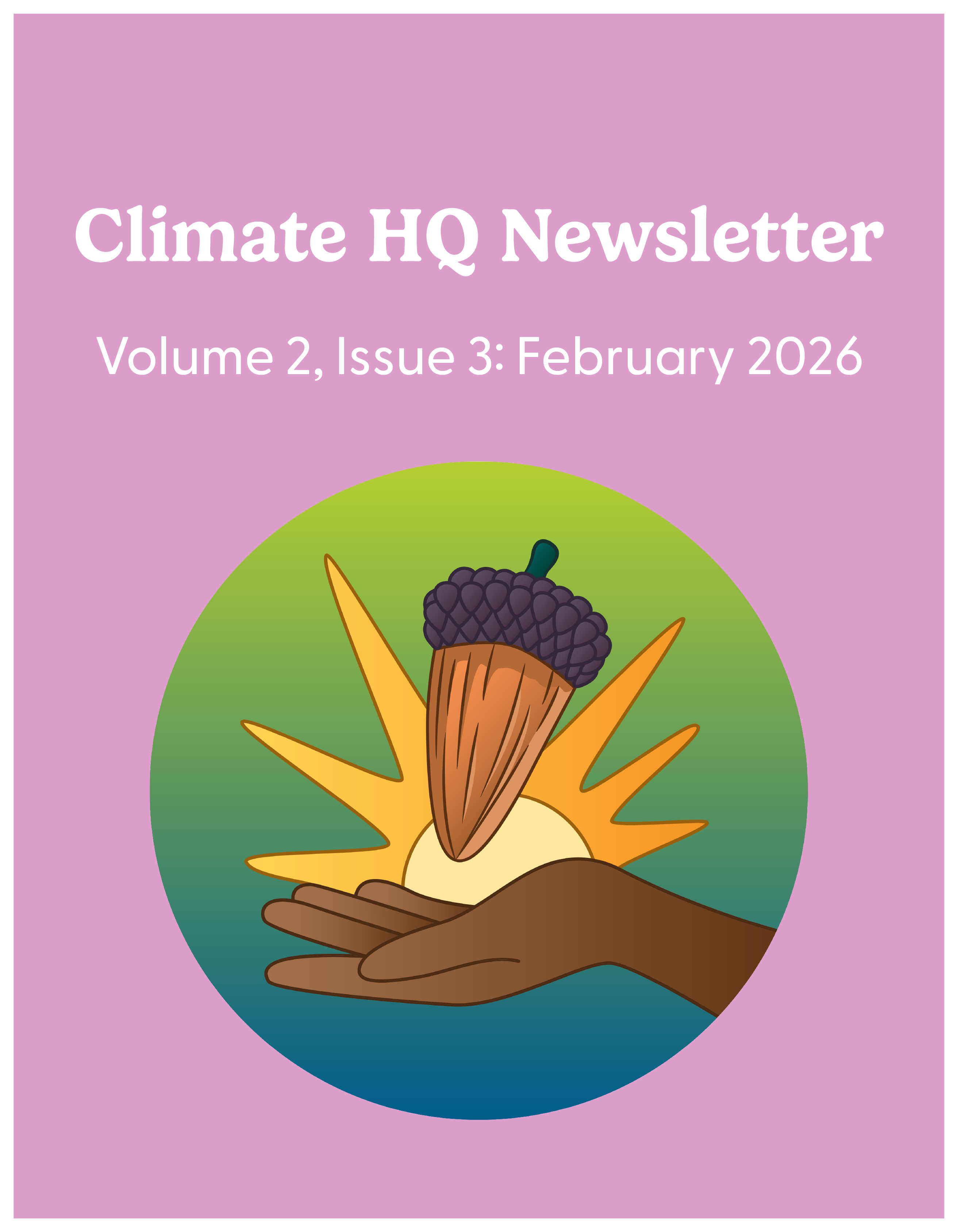 Climate HQ Newsletter climate action