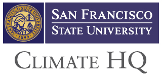SF State Climate HQ horizontal logo