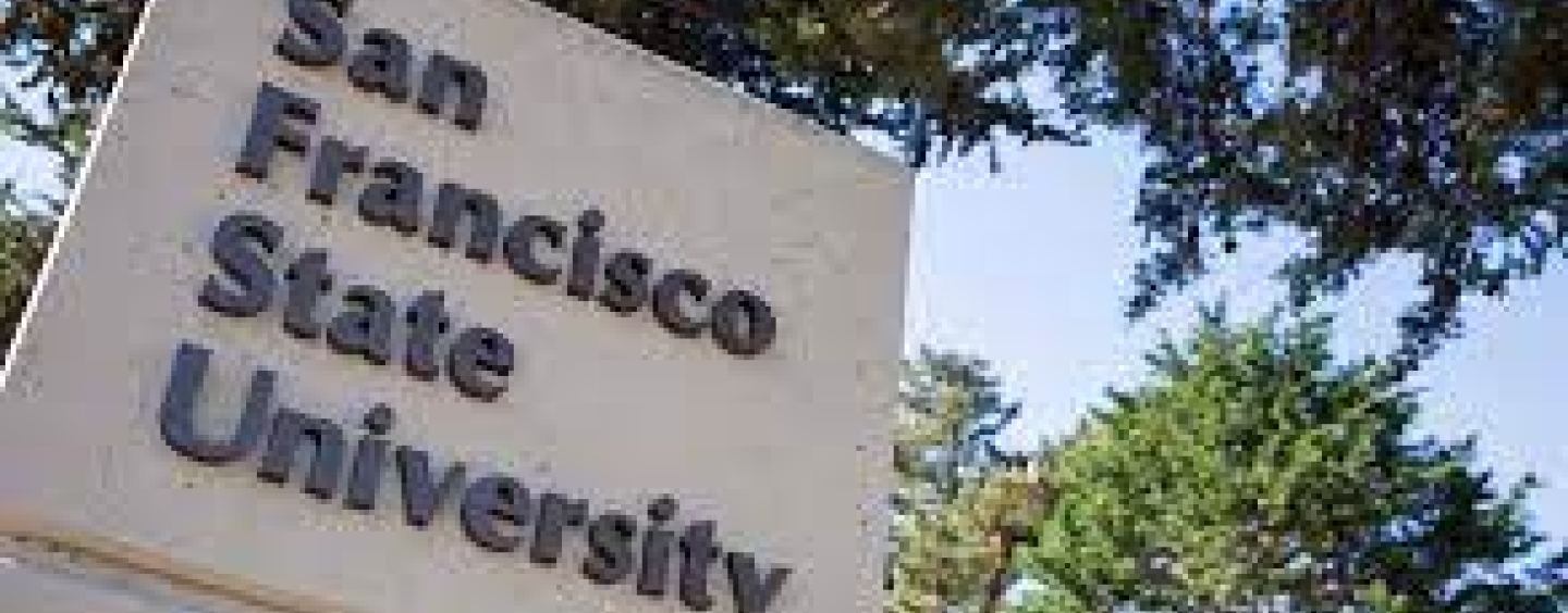 Photo of SFSU sign